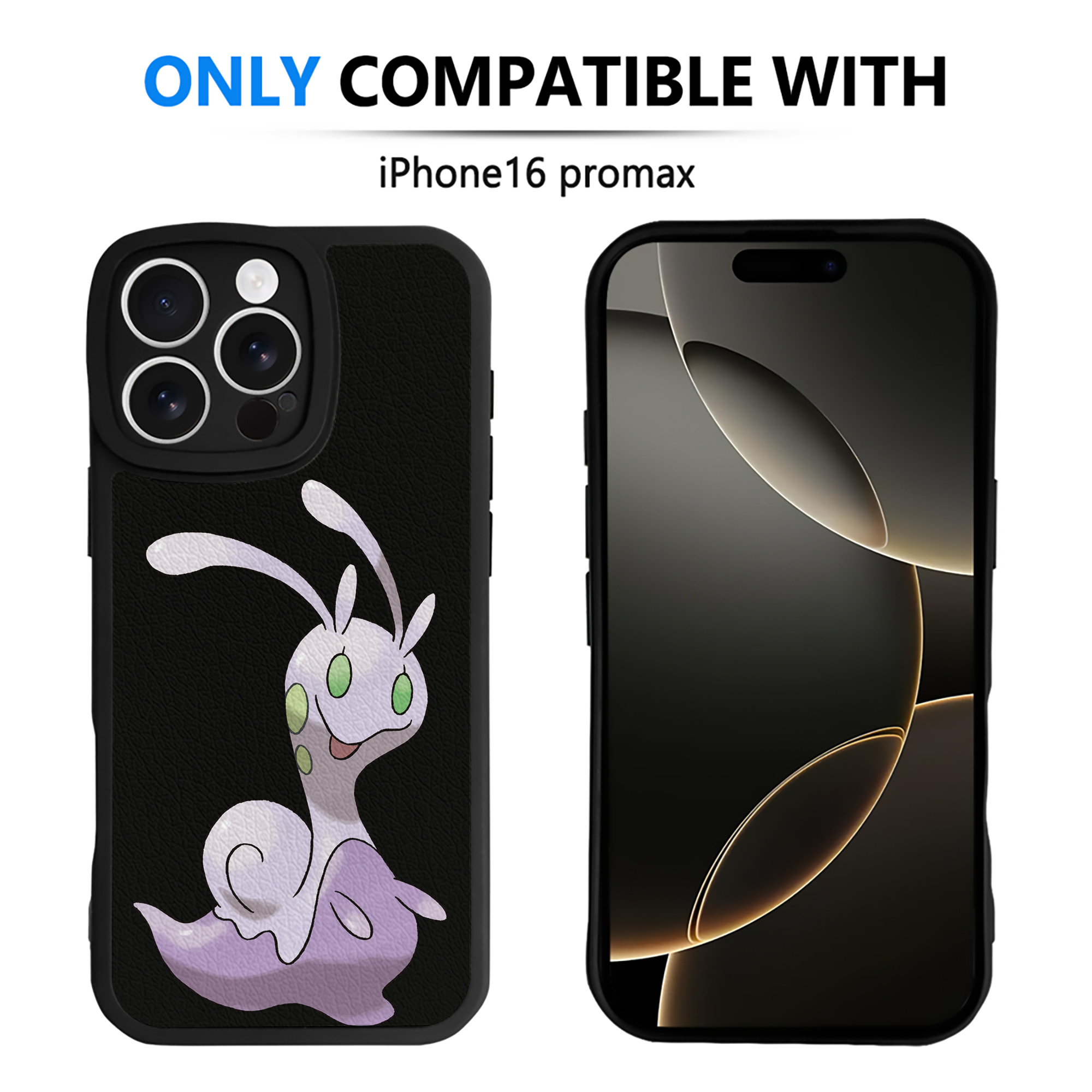 （画像用） ポケットモンスター Pokémon 【iPhone 16シリーズ対応】シリコンスマホケース（レザー調） 材質：シリコン